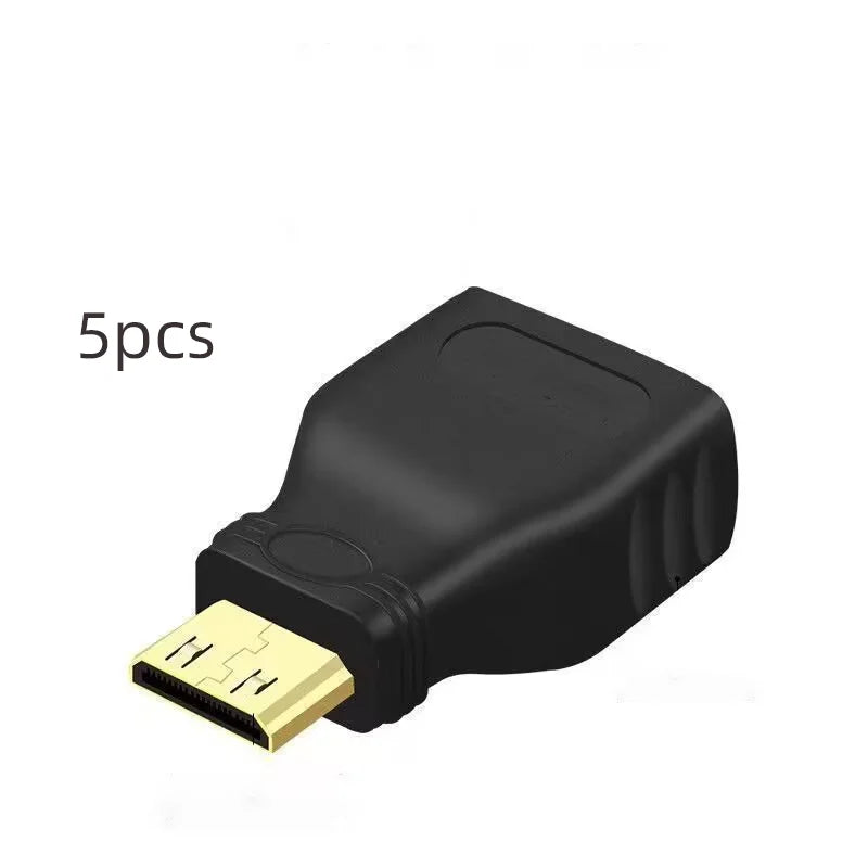 Mini HDMI-Compatible Male to Female Adapter Converter 1080P 2K 4K Video Cable for Mini PC HDTV HD Camera 5504