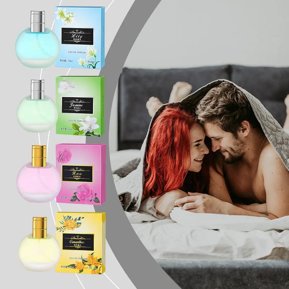 Floral Fresh Fragrance For Women Osmanthus Jasmine Lily Rose Fresh Floral Scent Spray Elegance Fragrance Dating Deodorant EDP