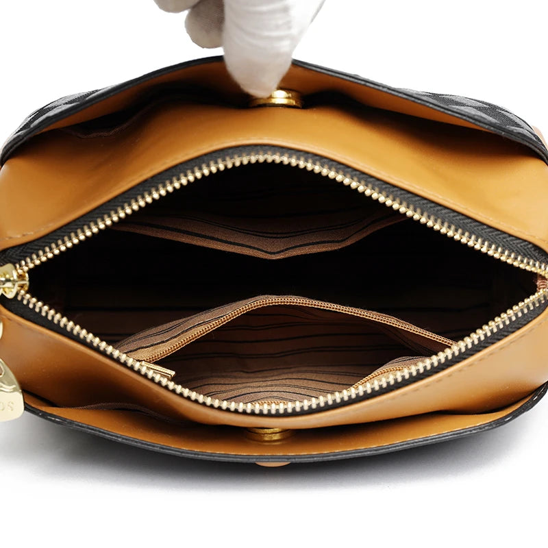 Women's Mini Square Crossbody Bag – Fashionable Underarm Shoulder Handbag
