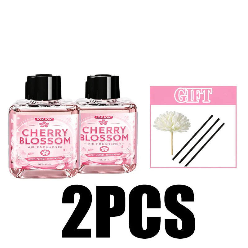 Cherry Blossom Fragrance Diffuser – Long-Lasting Air Freshener for Car and Home