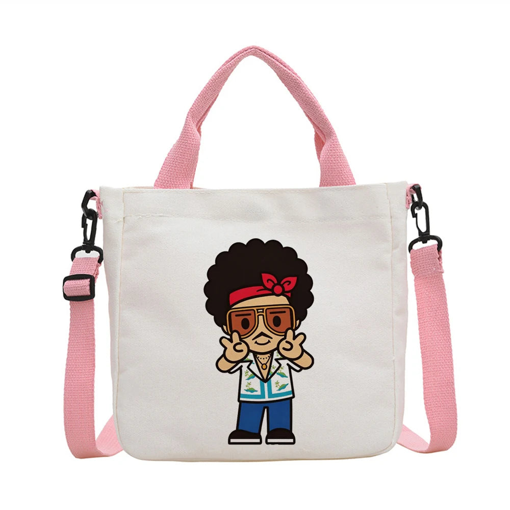 Bruno Mars tote bag einkaufstasche personnalisable sac cabas shoulder  totebag femme