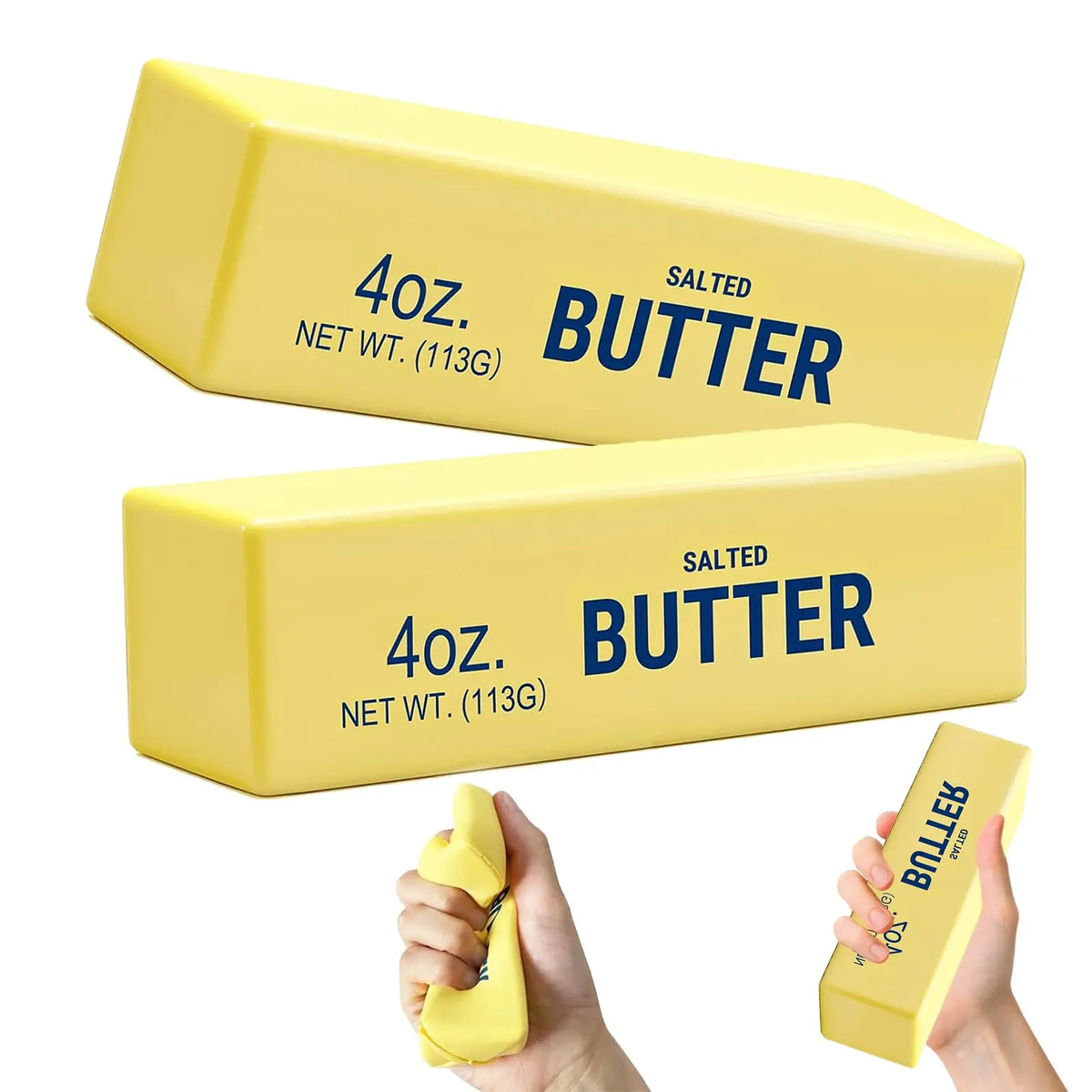 Butter Stick Squishy Toy Slow Rising Squeeze Toy Butter Bar Brick Squishy Fidget Toy Anti Stress Release Hand Relax Gift Toy