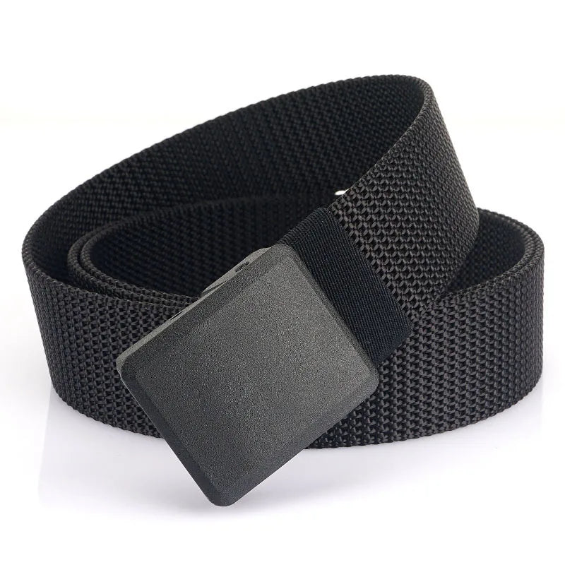 Military Automatic Buckle Nylon Belt Outdoor Hunting Multifunctional Tactical Canvas Belt High Quality Men Belt