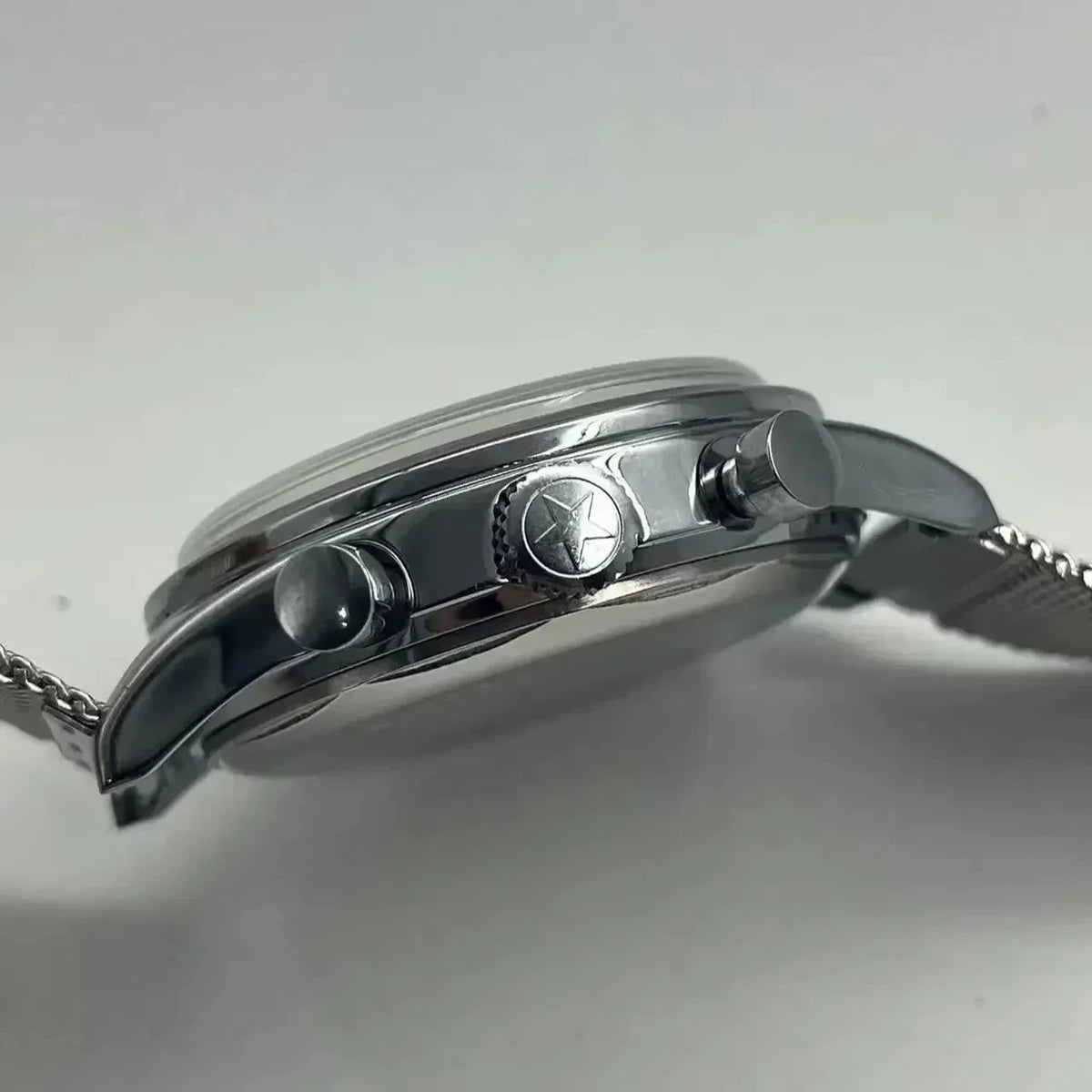 Montres pour hommes 1963 pilote montre automatique 42mm étanche rétro quartz chronographe montre habillée vintage