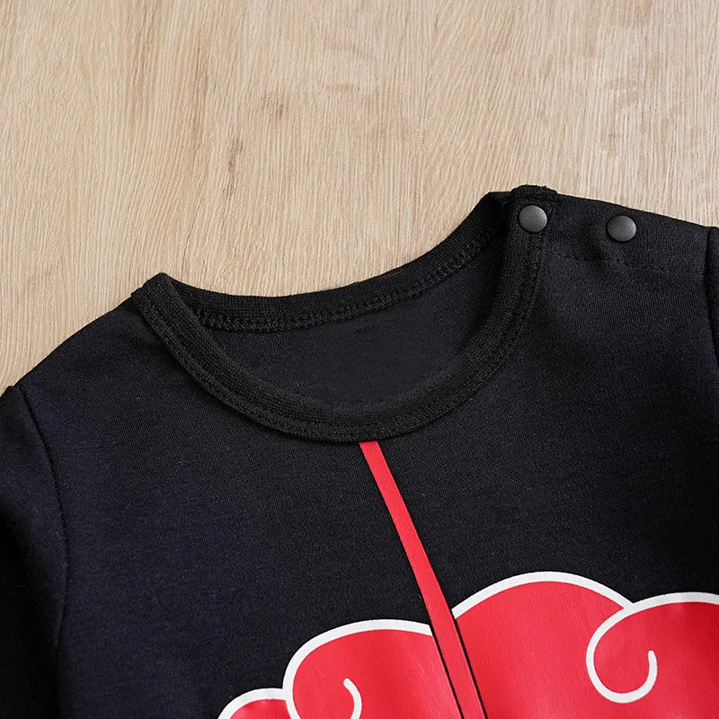 Newborns Baby Clothes cotton Cartoon Anime O-Neck Long-Sleeved Auspicious clouds Spring autumn Fashion neonatal clothing 0-18m