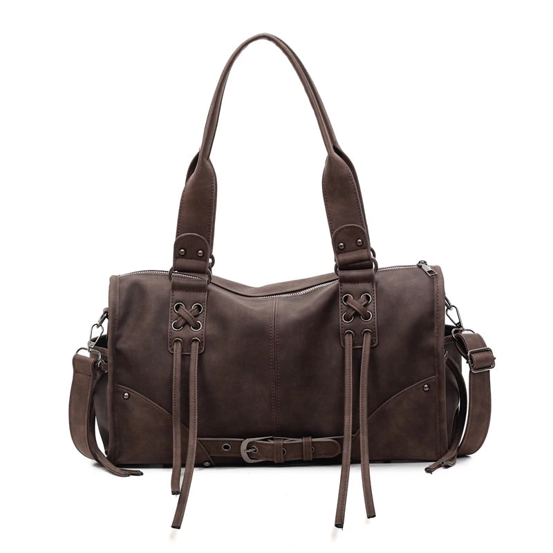 High Quality Women PU Leather Handbags Tote Bags Large Capacity Ladies Shoulder Messenger Bags for Women Casual Big Shopping Bag